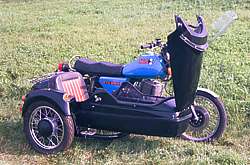 Velorex Seitenwagen offen